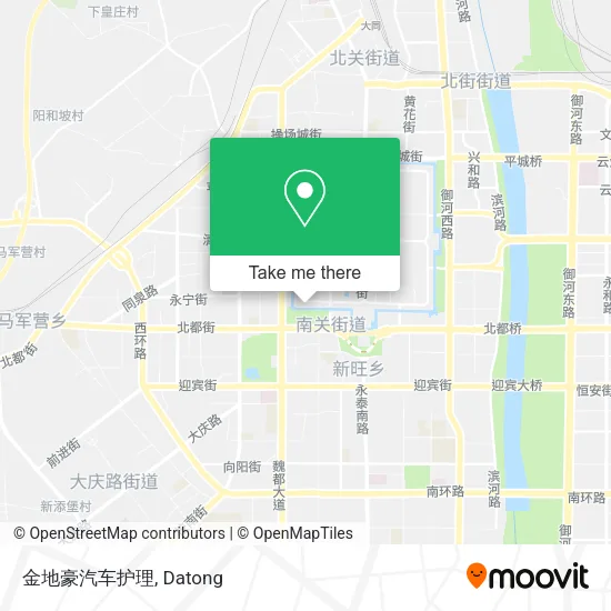 金地豪汽车护理 map
