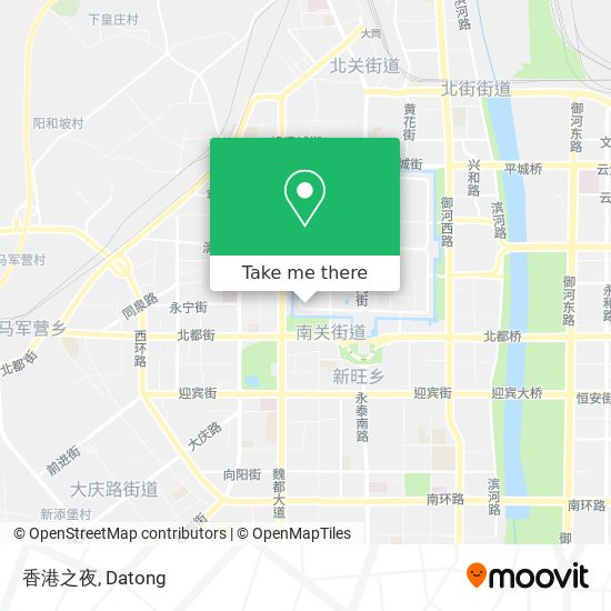 香港之夜 map