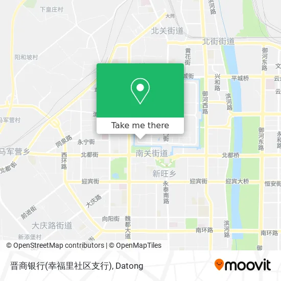 晋商银行(幸福里社区支行) map