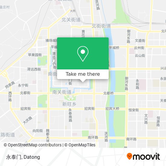 永泰门 map