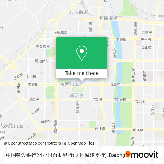 中国建设银行24小时自助银行(大同城建支行) map