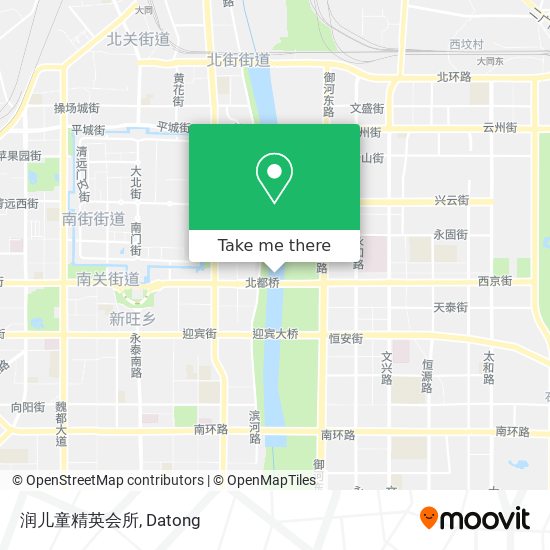 润儿童精英会所 map