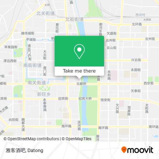 雅客酒吧 map