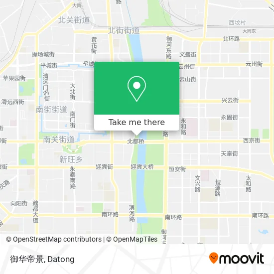 御华帝景 map