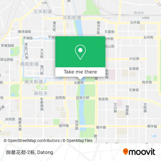 御馨花都-2栋 map