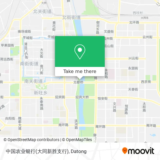 中国农业银行(大同新胜支行) map
