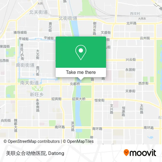美联众合动物医院 map