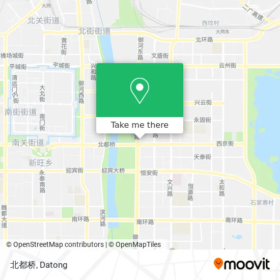 北都桥 map