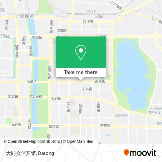 大同众信宾馆 map