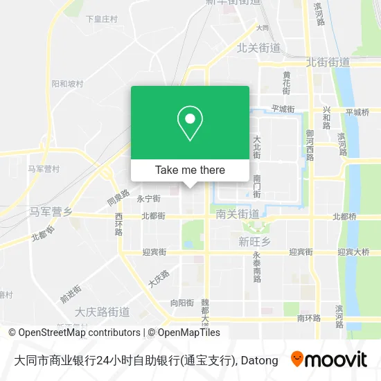 大同市商业银行24小时自助银行(通宝支行) map