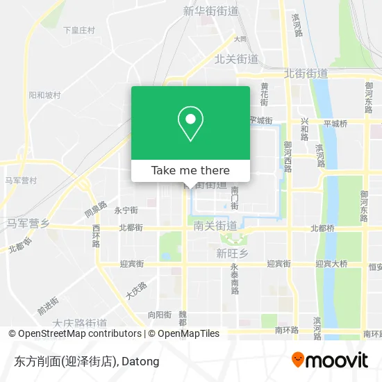 东方削面(迎泽街店) map