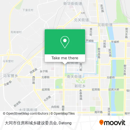 大同市住房和城乡建设委员会 map