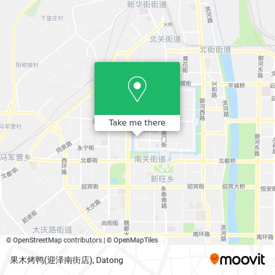果木烤鸭(迎泽南街店) map