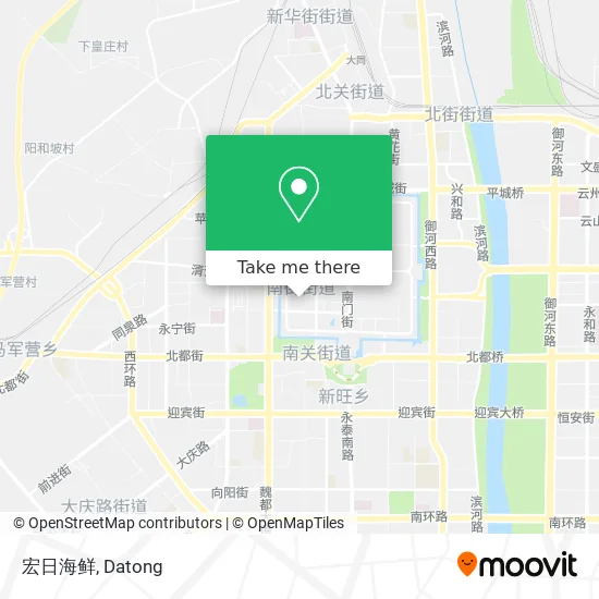 宏日海鲜 map
