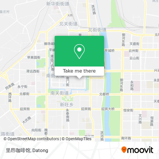里昂咖啡馆 map