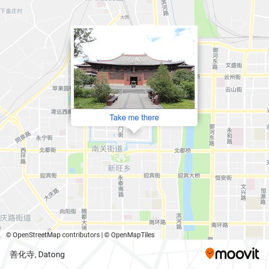 善化寺 map