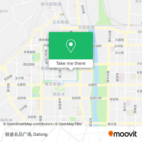 丽盛名品广场 map