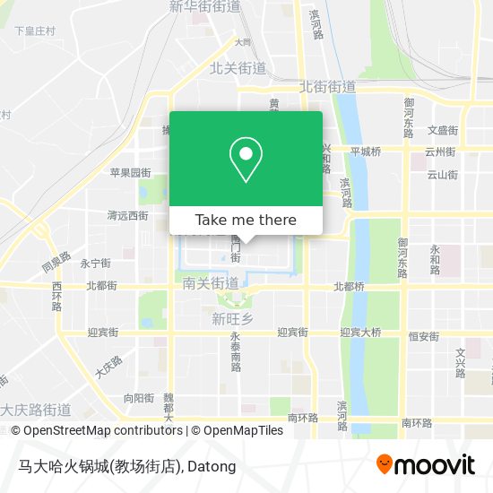 马大哈火锅城(教场街店) map