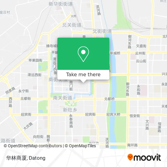 华林商厦 map