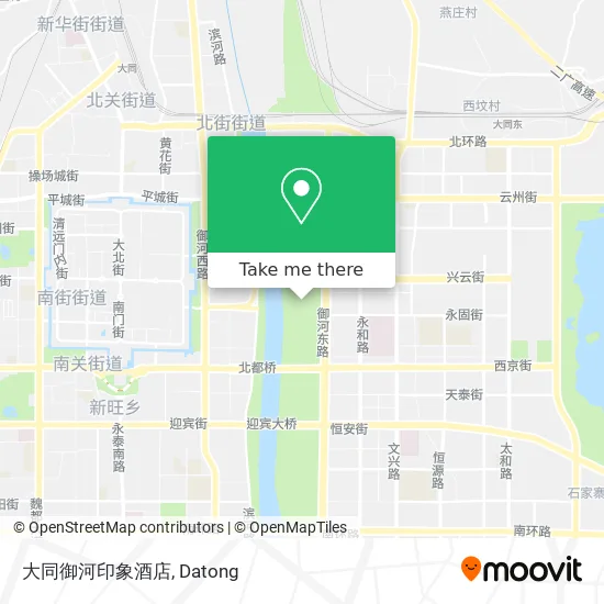 大同御河印象酒店 map