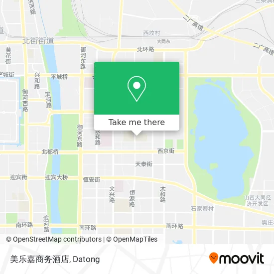 美乐嘉商务酒店 map