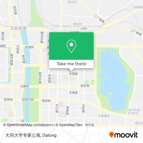 大同大学专家公寓 map