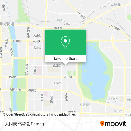 大同豪华宾馆 map