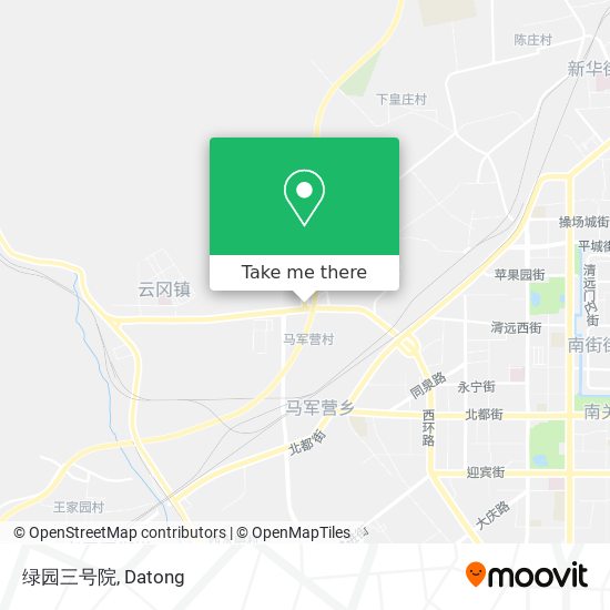 绿园三号院 map
