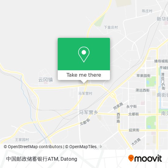 中国邮政储蓄银行ATM map