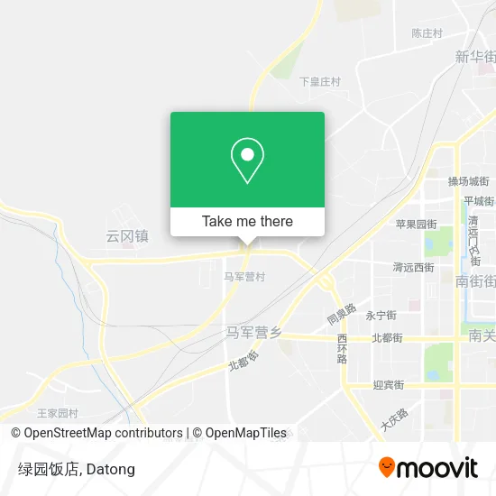 绿园饭店 map