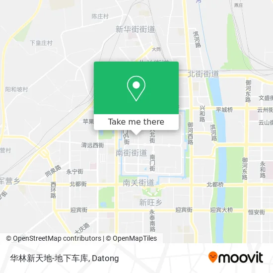 华林新天地-地下车库 map