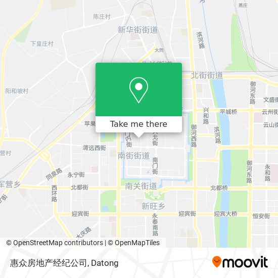 惠众房地产经纪公司 map