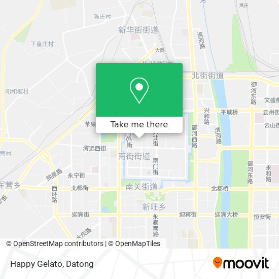 Happy Gelato map
