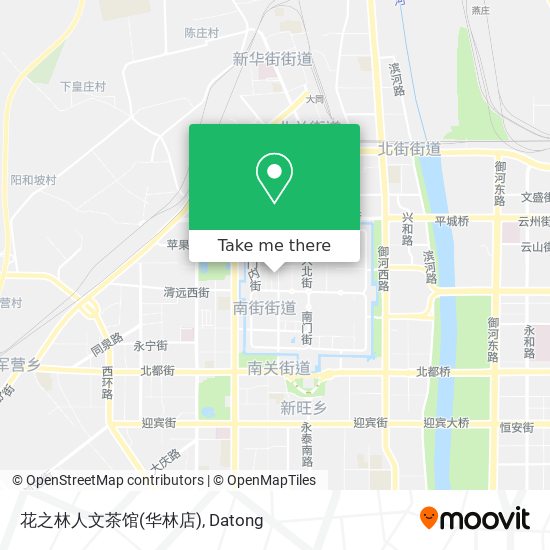 花之林人文茶馆(华林店) map