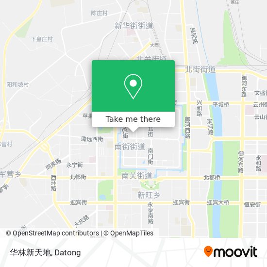华林新天地 map