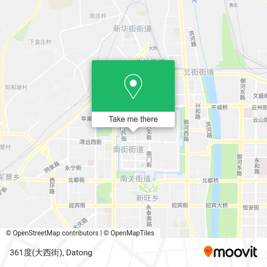 361度(大西街) map