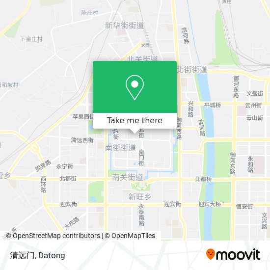 清远门 map
