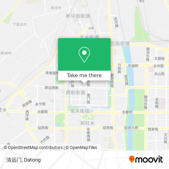 清远门 map