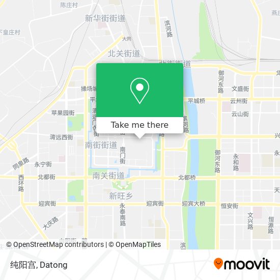 纯阳宫 map
