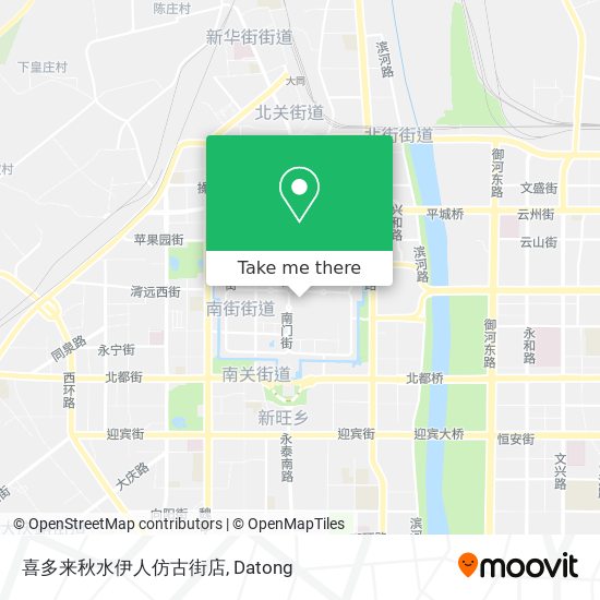 喜多来秋水伊人仿古街店 map