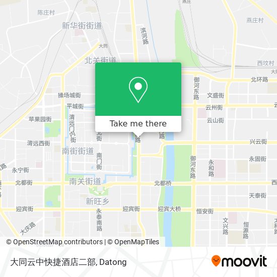 大同云中快捷酒店二部 map