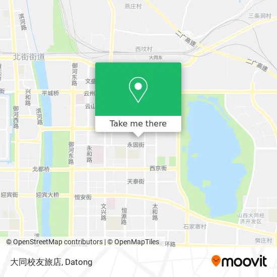 大同校友旅店 map