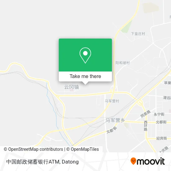 中国邮政储蓄银行ATM map