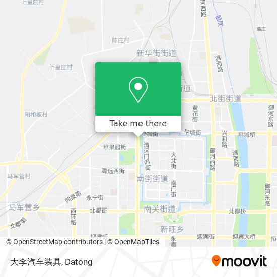大李汽车装具 map