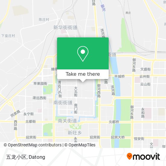 五龙小区 map