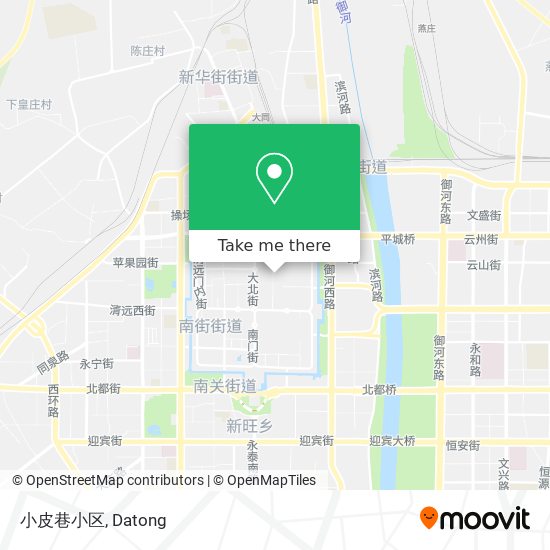 小皮巷小区 map