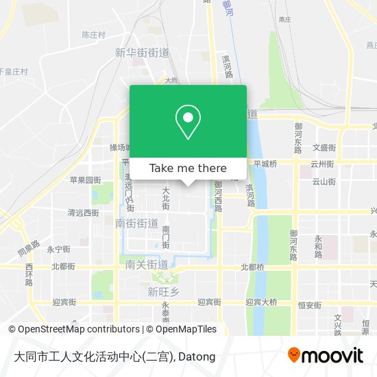 大同市工人文化活动中心(二宫) map