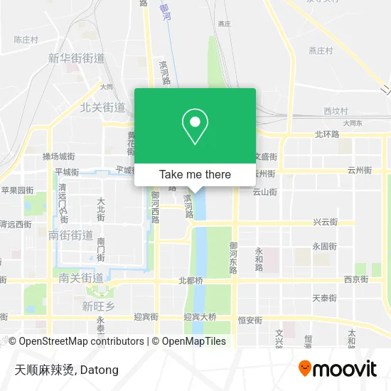 天顺麻辣烫 map