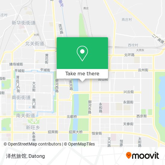 泽然旅馆 map