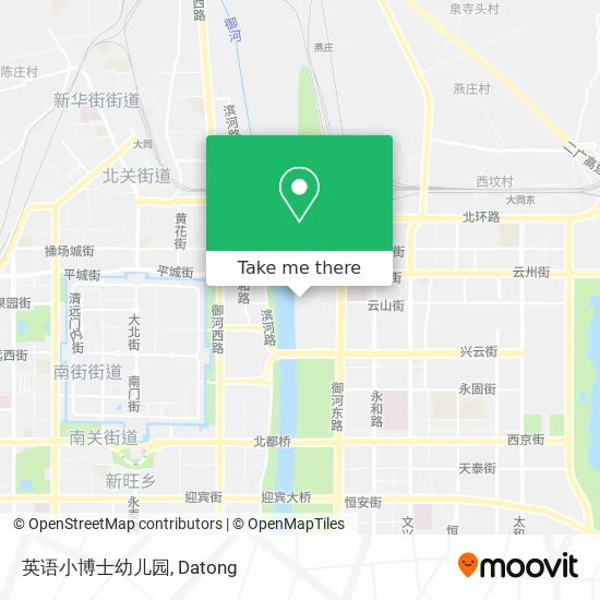 英语小博士幼儿园 map